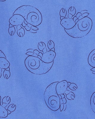 Product image 2 of Baby Hermit Crab Print Cotton Romper