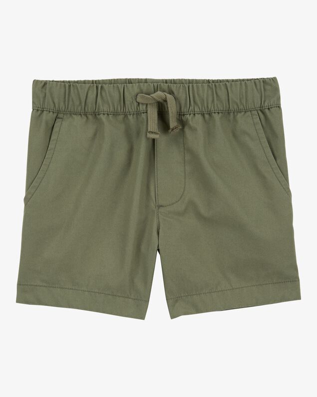 Product image 1 of Baby Pull-On Poplin Shorts - Green