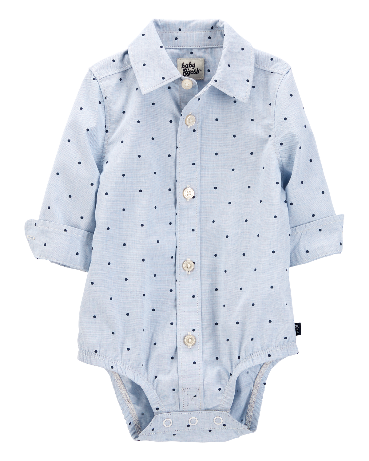 Baby Polka Dot Button-Front Bodysuit - OshKosh | Carter's