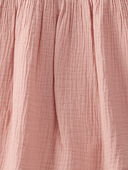 Rose - Toddler Organic Cotton Gauze Dress, Selected