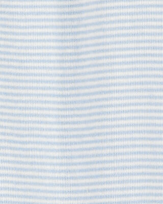 Product image 2 of Baby 2-Pack 2-Way Zip Cotton Sleep & Play Pajamas - Blue/White