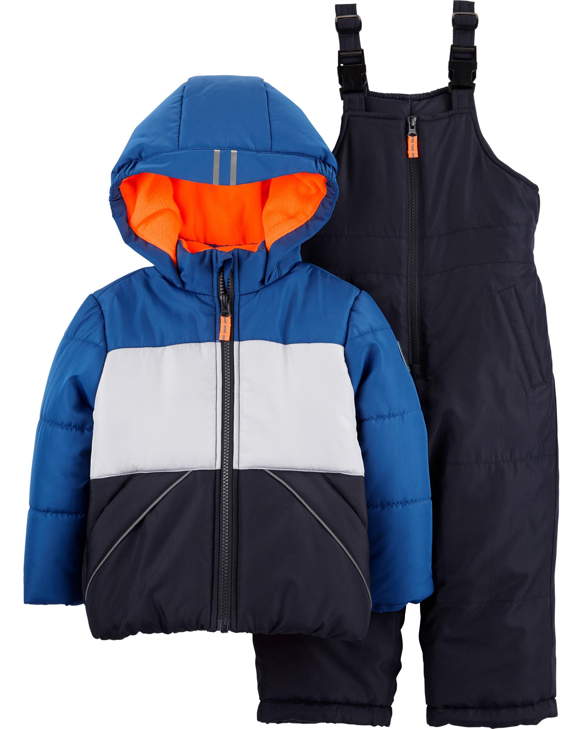 carters fleece snowsuit