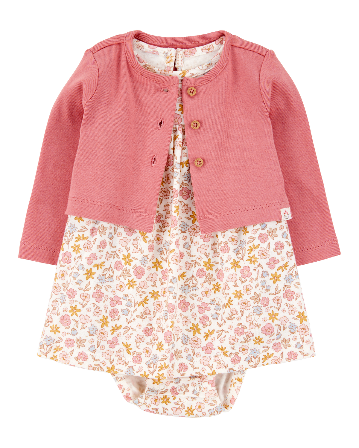 Baby 2-Piece Bodysuit Dress & Cardigan Set - Carter's | Carter's Baby 2-Piece Bodysuit Dress & Cardigan Set - Carter's | Carter's