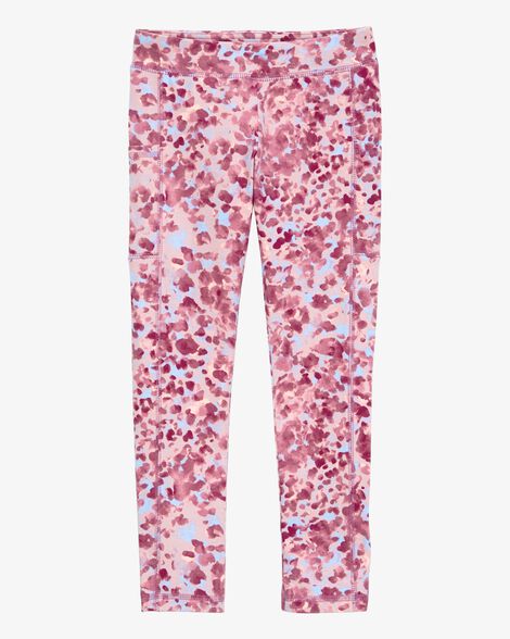  Product image 1 of Kid Abstract Print Leggings - Pink