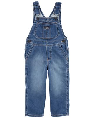 Product image 1 of Toddler Knit-Like Denim Overalls