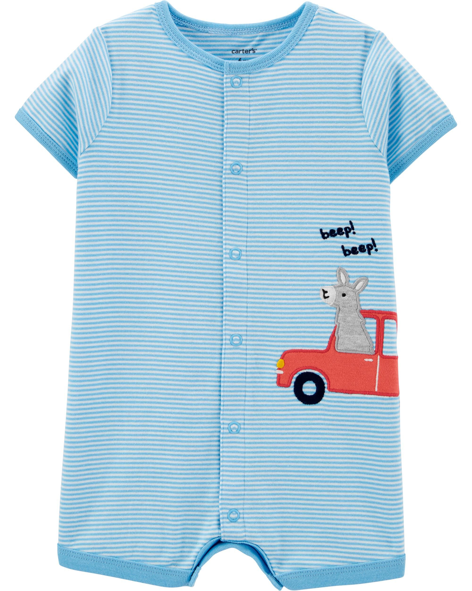 Carters Baby Boy Car Romper