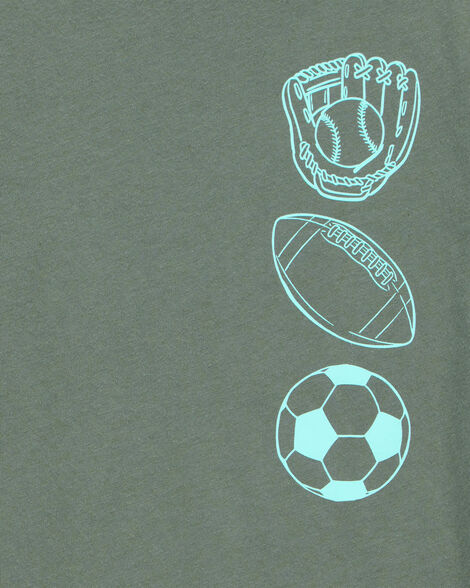 Product image 3 of Kid Sports MVP Graphic Tee - Olive