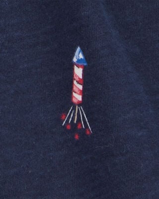 Product image 2 of Toddler 4th Of July Cotton Romper