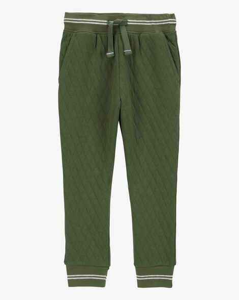 Product image 3 of Toddler Solid Cotton Blend Pants - Green