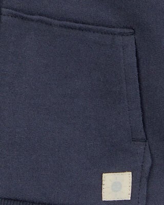 Product image 2 of Baby Zip-Up French Terry Hoodie - Navy