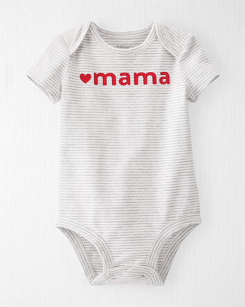 Baby Organic Cotton Mama Bodysuit
