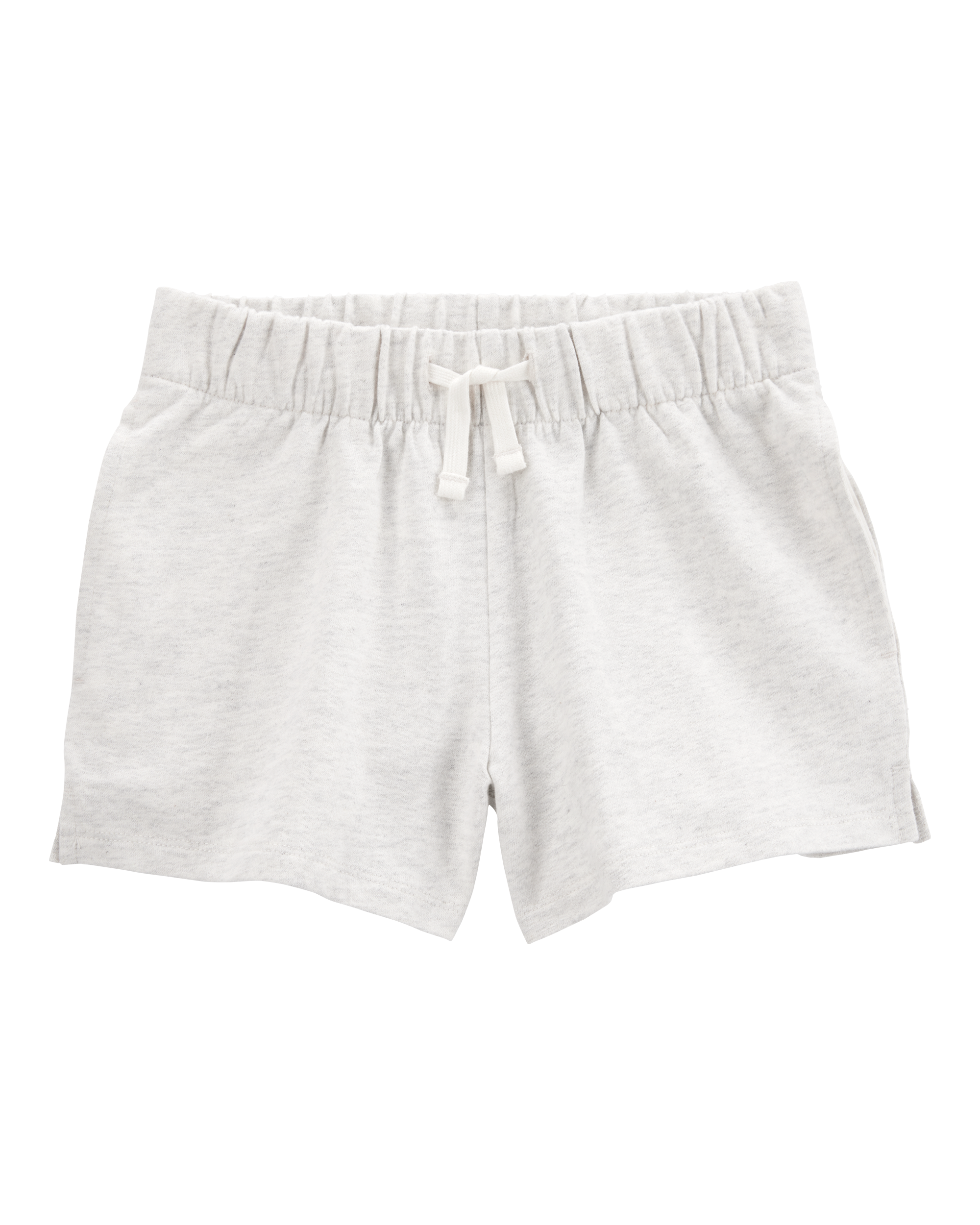 Kid Pull-On French Terry Shorts - Grey