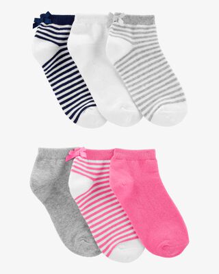 Product image 1 of Kid 6-Pack No-Show Socks