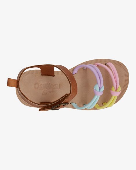  Product image 4 of Toddler Strappy Pastel Sandals