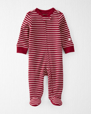 Baby Organic Cotton Coat Style Pajamas
