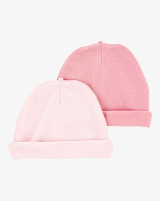 Product image 1 of Baby 2-Pack Caps - Pink