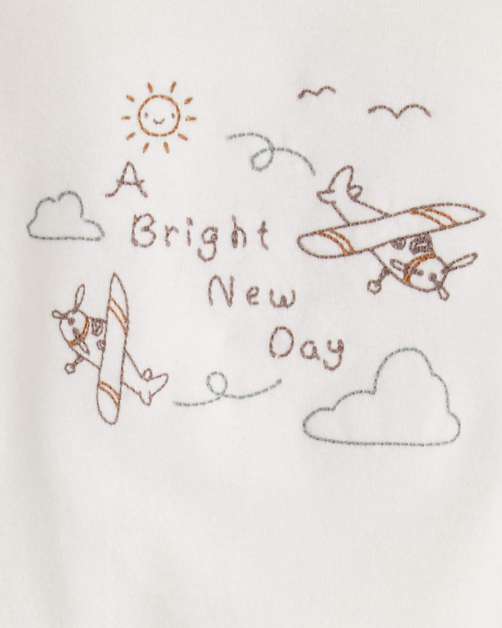 Baby 4-Piece Airplane Outfit Set