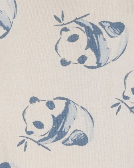 Product image 5 of Baby 7-Piece Panda Print Bodysuits & Pants Set