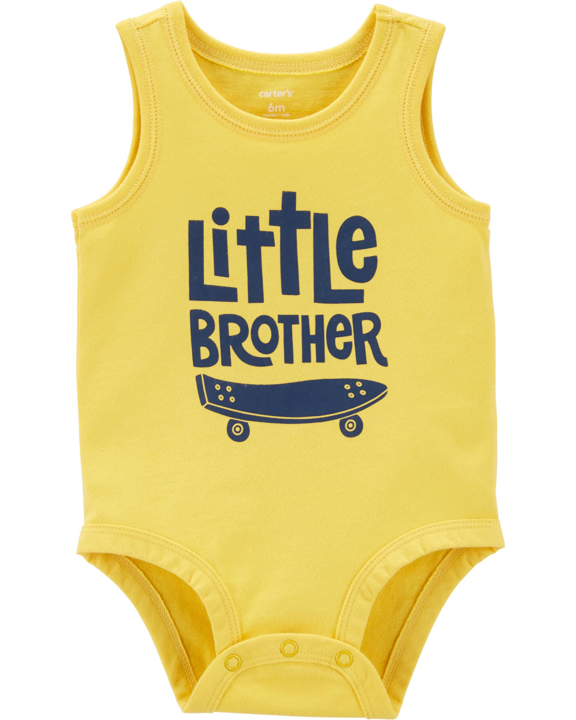 carter's little brother onesie