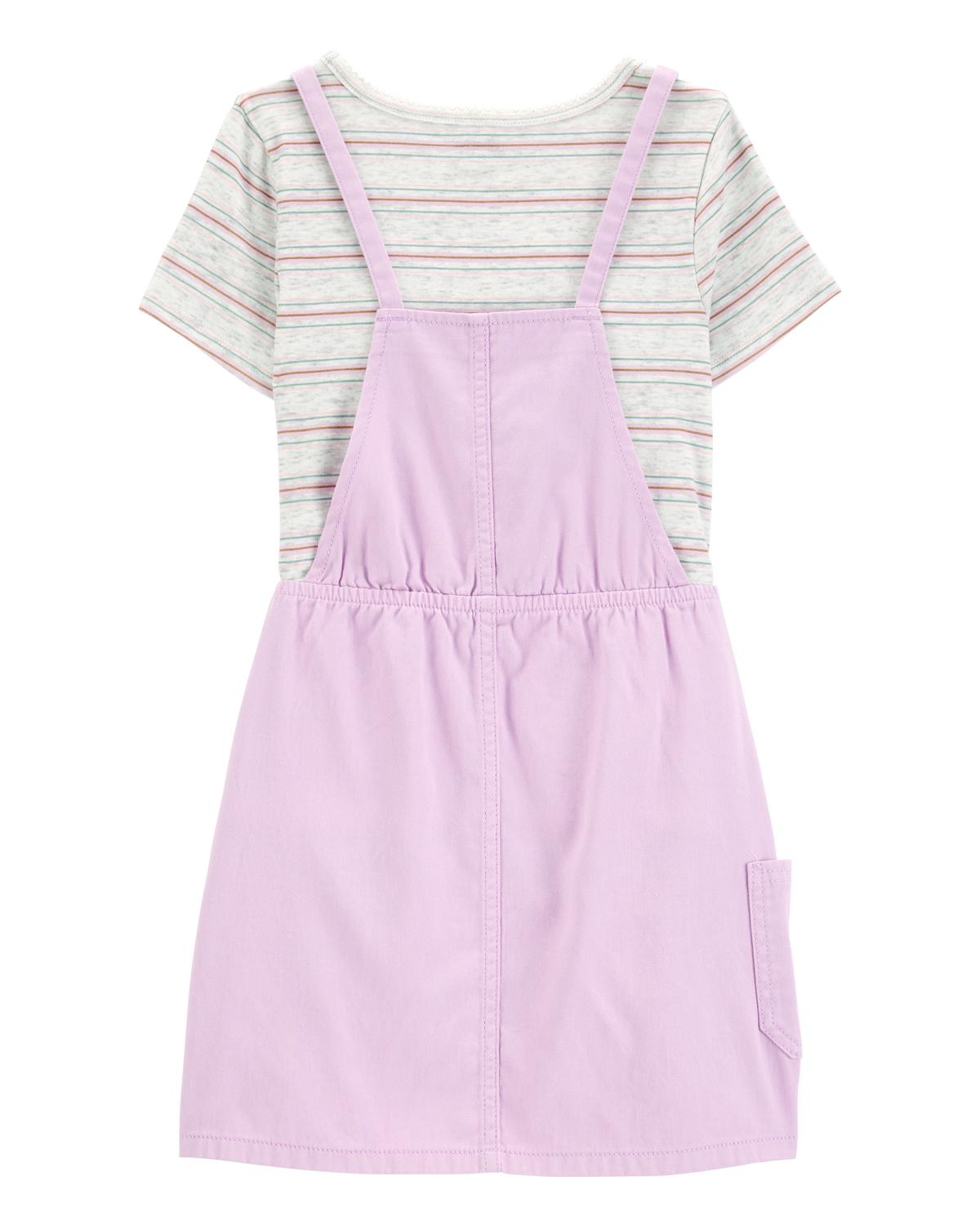トップス son and daughter setup Kid 2-Piece Tee and Skirtall Set-Purple - OshKosh | Carter's