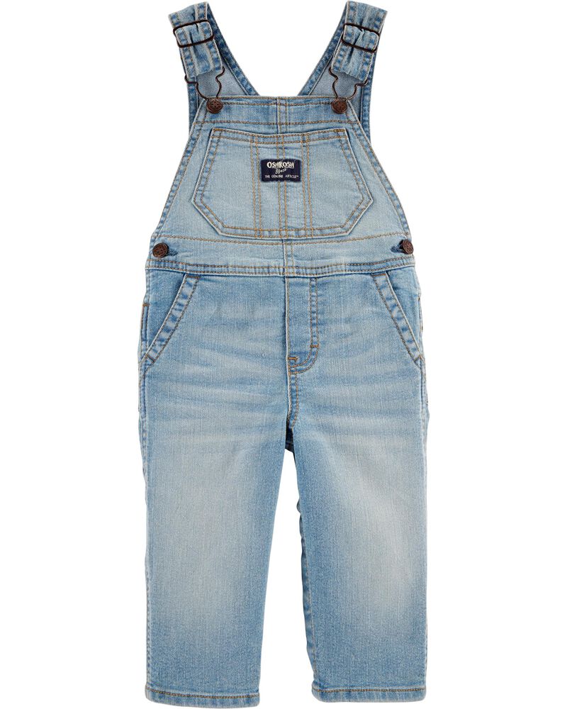 Denim Overalls Sun Faded Light Wash Carters Com