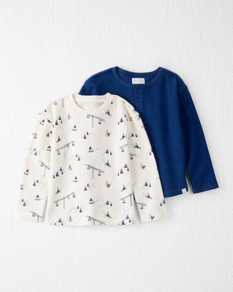 Toddler Boy 2-Pack Organic Cotton Tees