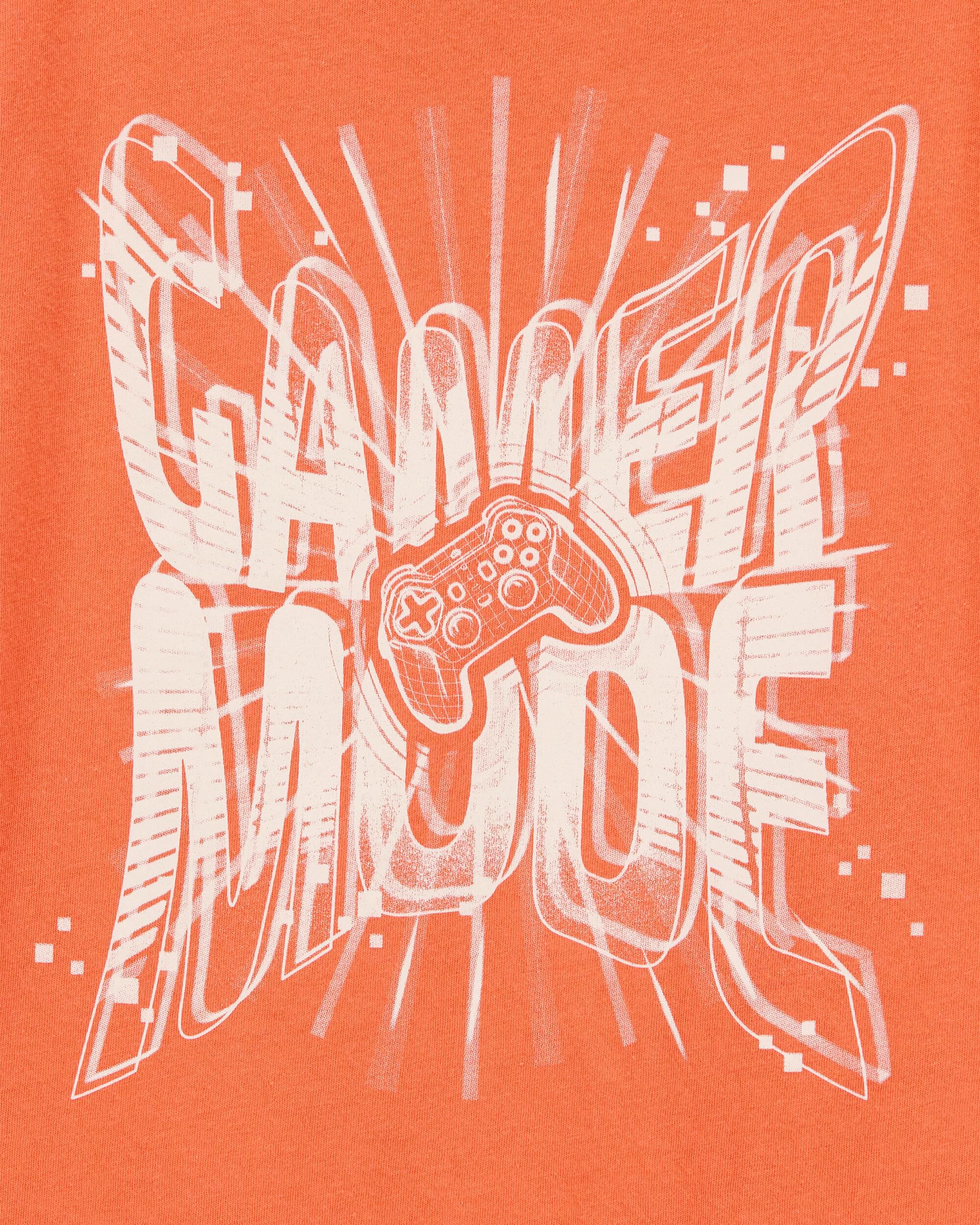 Kid Gamer Mode Short-Sleeve Graphic Tee - Orange - OshKosh