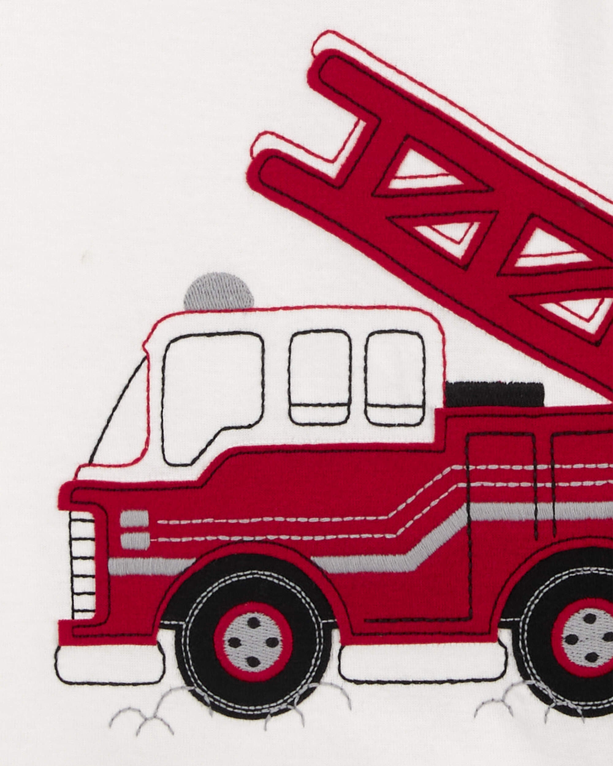 Baby 4 Piece Firetruck 100 Snug Fit Cotton Pajamas Carter s Carter s