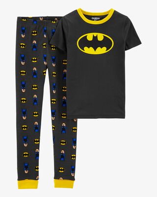 Product image 1 of Kid 2-Piece Batman™ 100% Snug Fit Cotton Pajamas