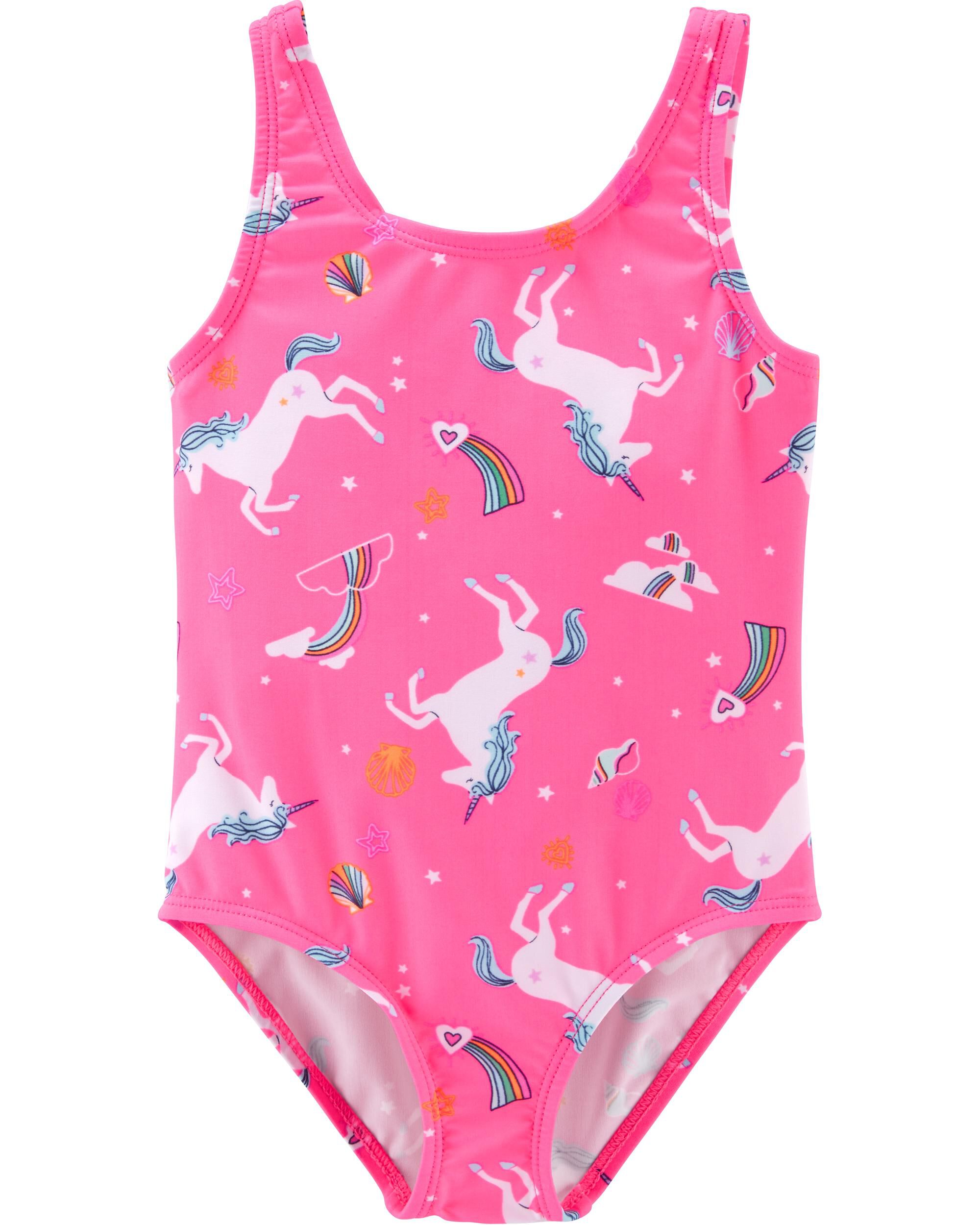 carter's unicorn swimsuit