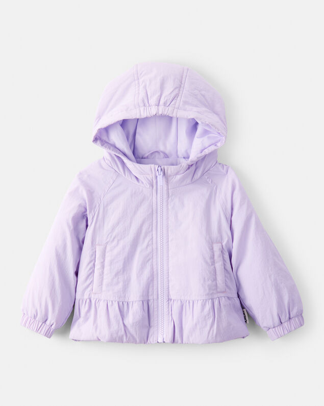 Product image 1 of Baby Girl Long-Sleeve Midweight Jacket - Purple