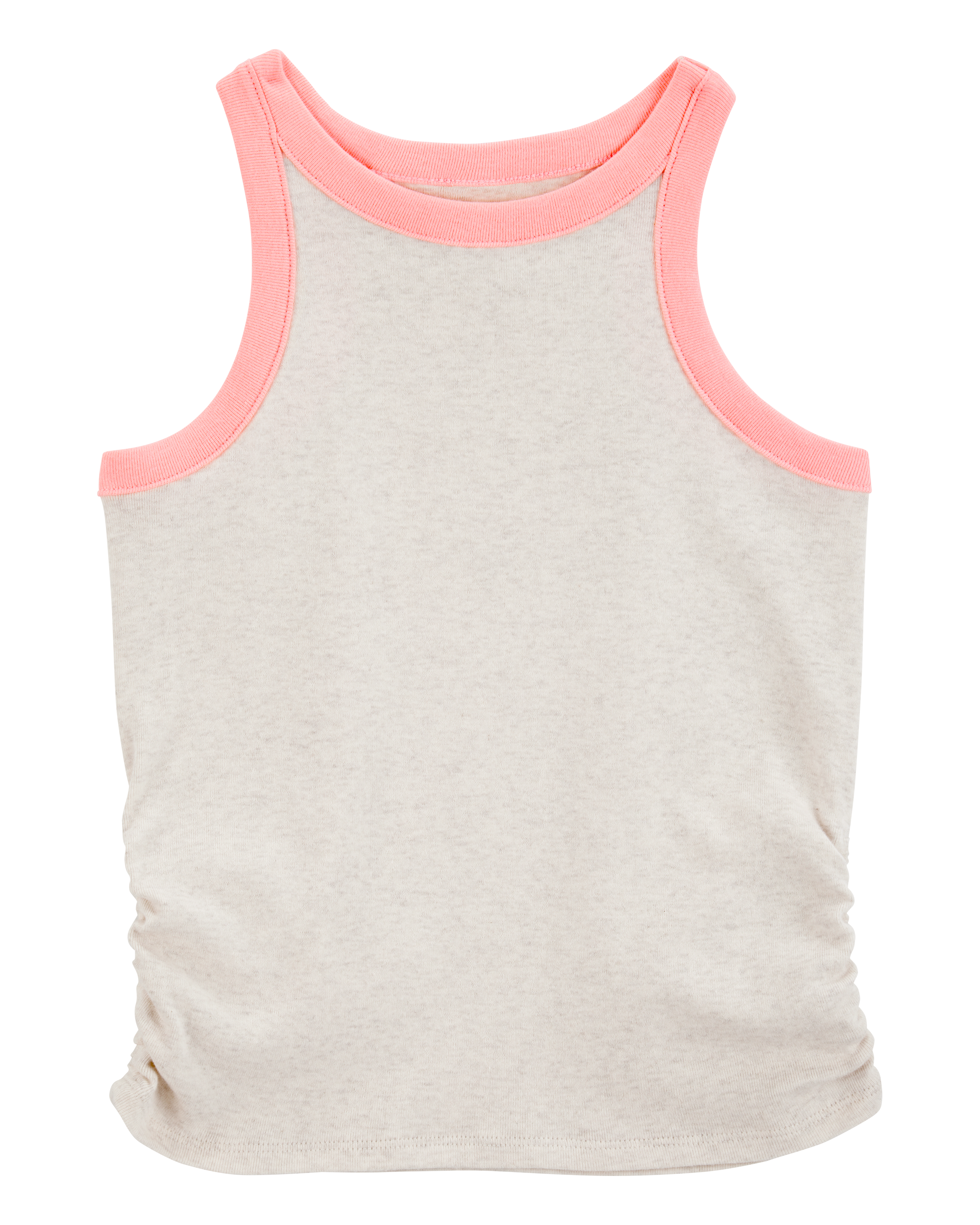 Kid Ribbed Tank Top - Cream