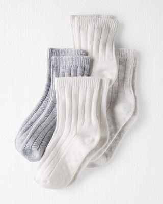 Product image 1 of Toddler 4-Pack Slip Resistant Socks