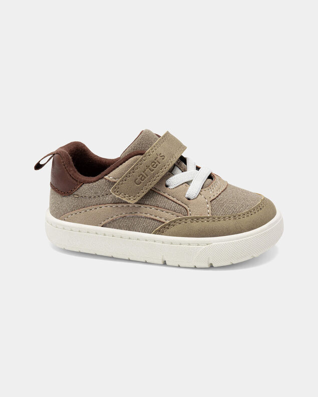 Product image 1 of Baby Boy Every Step® First Walker Casual Shoes - Khaki/White
