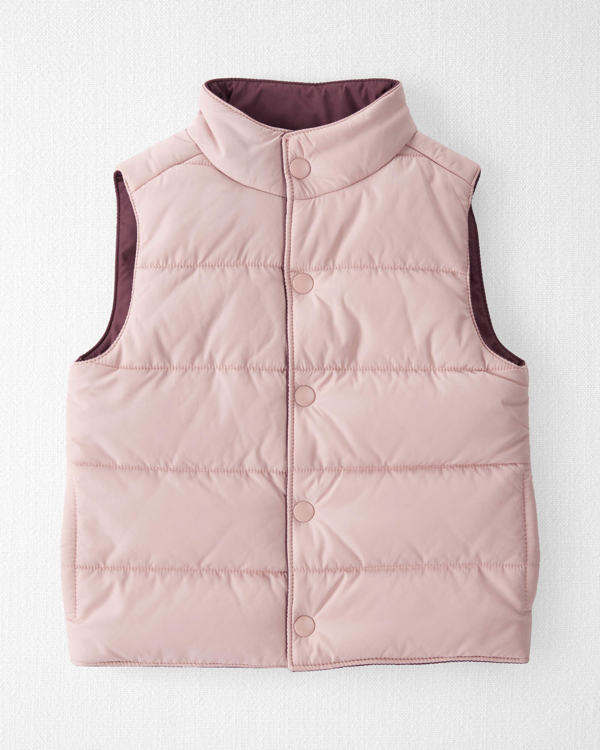 Toddler 2 in 1 Puffer Vest Made with Recycled Materials Little Planet Carter s