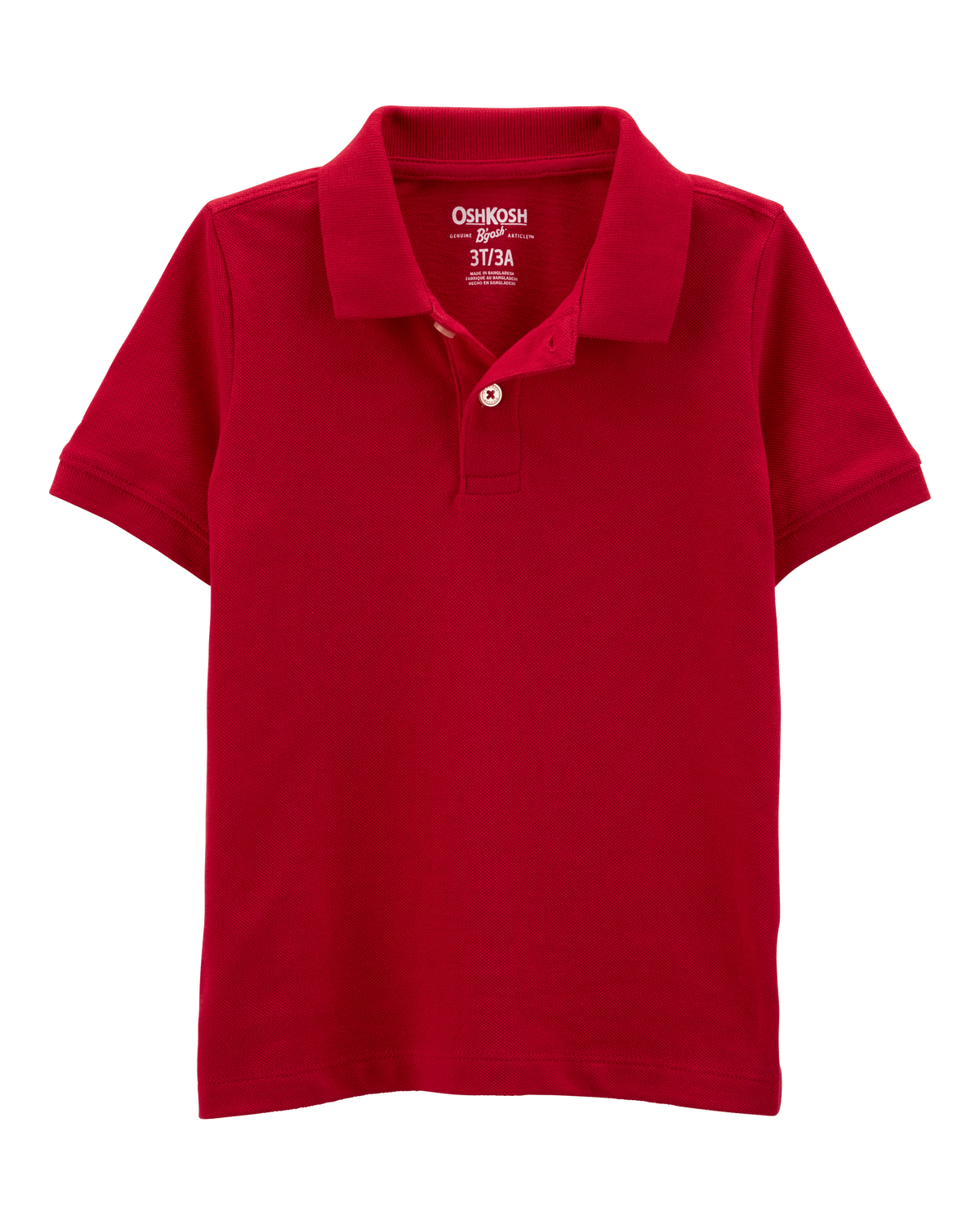 Toddler Red Pique Polo Shirt OshKosh Carter s