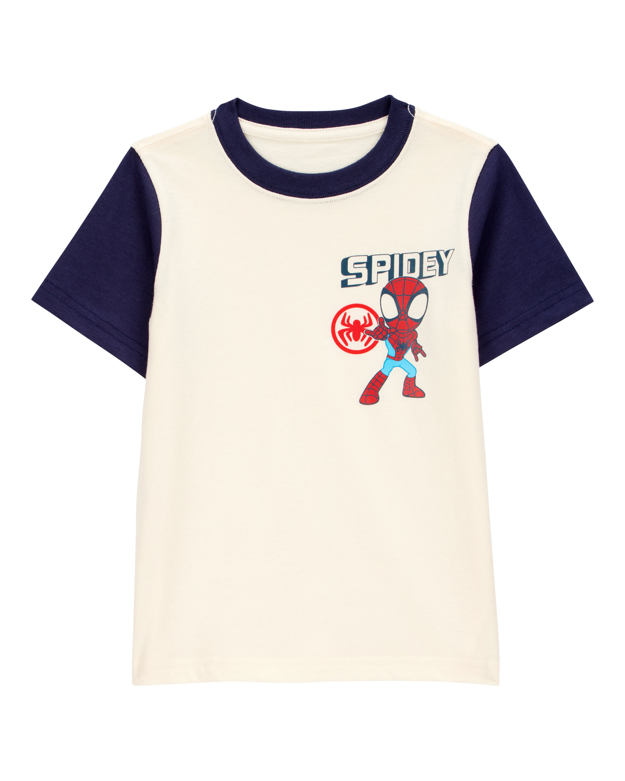 Toddler Boy Marvel™ Spider-Man Short-Sleeve Graphic Tee - Cream