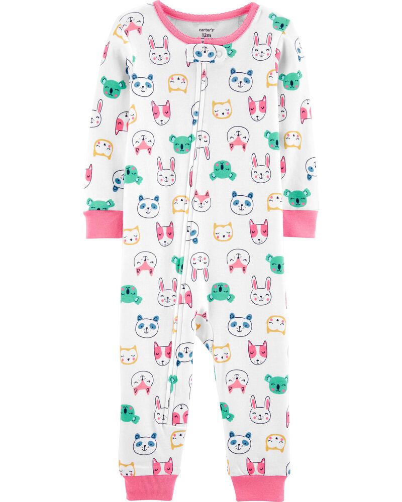 1 Piece 100 Snug Fit Cotton Footless Pjs Carters Com