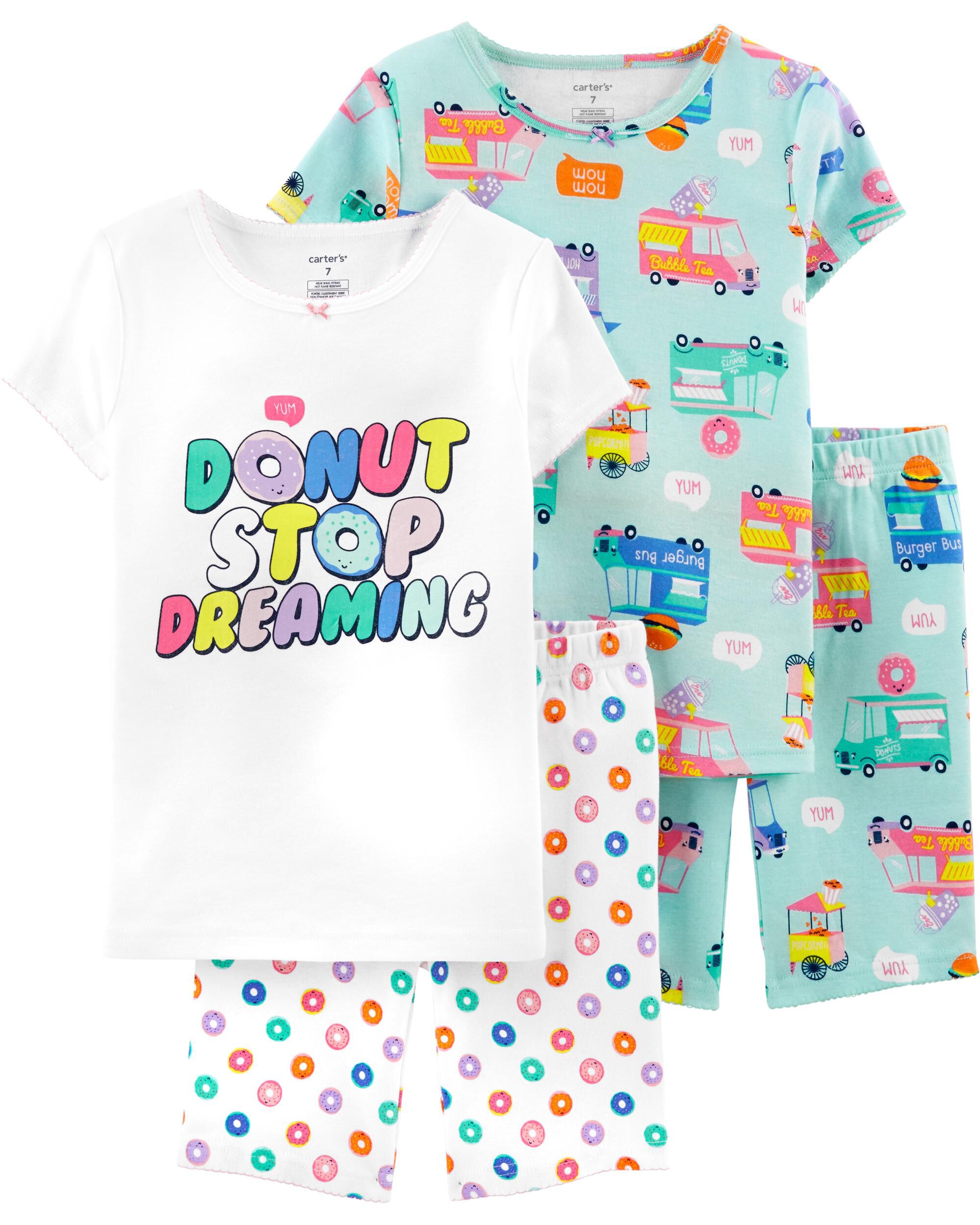 carters donut pajamas