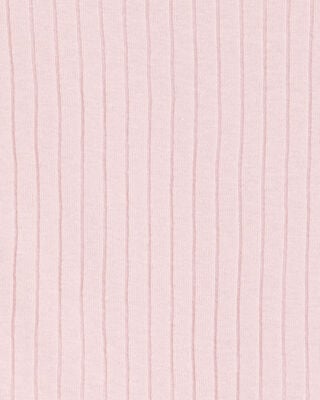 Product image 2 of Toddler Solid Ribbed Cotton Blend 2-Piece Pajamas - Pink
