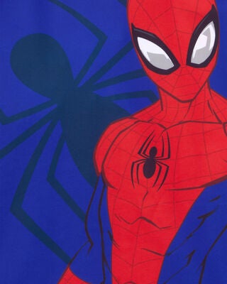 Product image 2 of Kid Marvel™ Spider-Man Long-Sleeve Rashguard Swim Top - Red/Blue