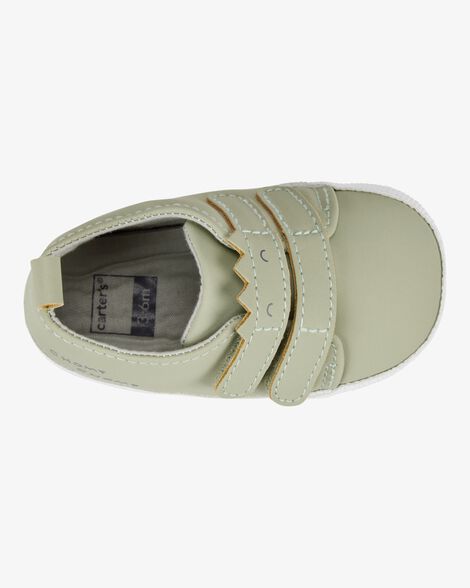  Product image 4 of Baby Dinosaur Slip-On Shoes - Olive