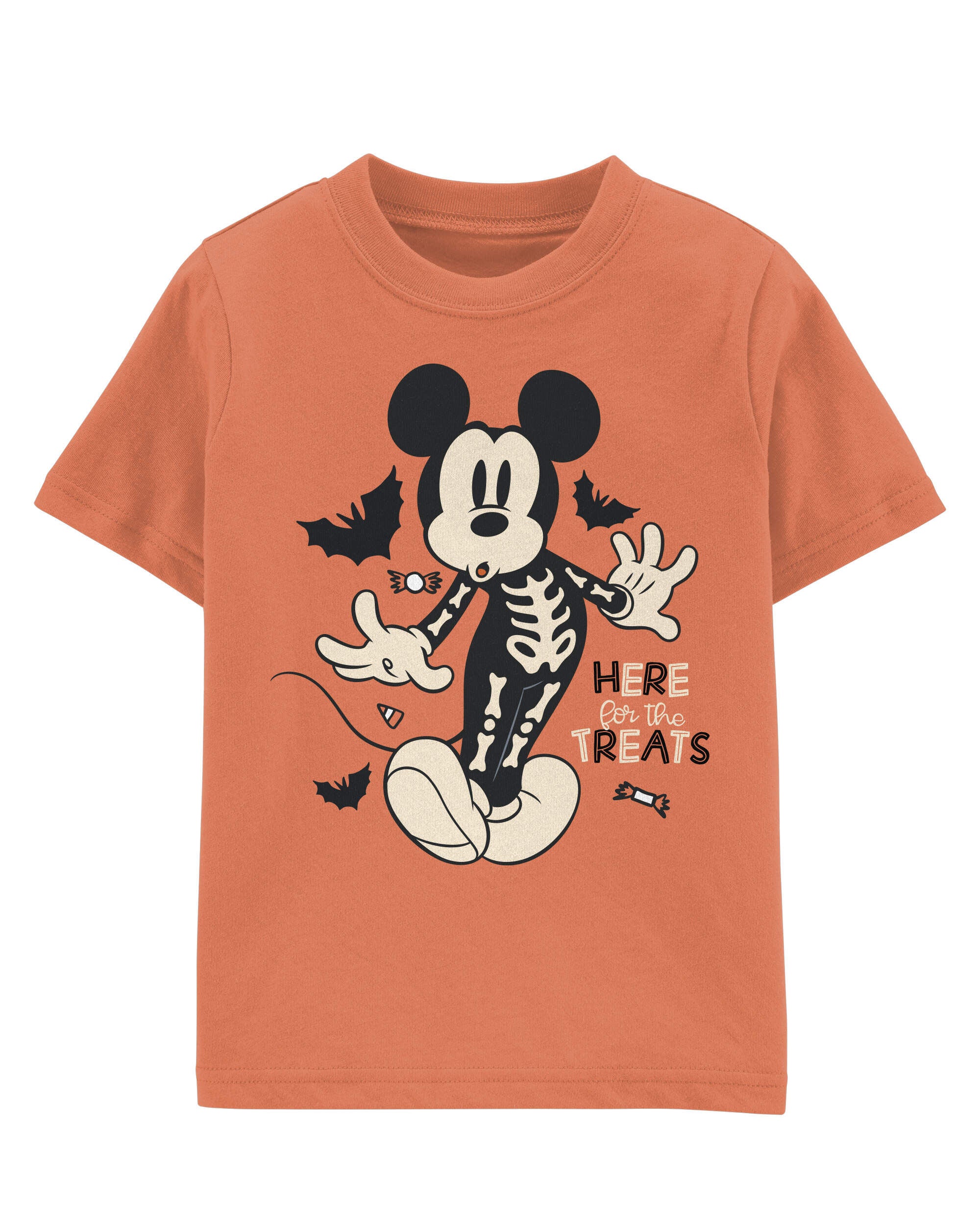 Toddler Glow In The Dark Mickey Mouse Halloween Tee Carter s Carter s