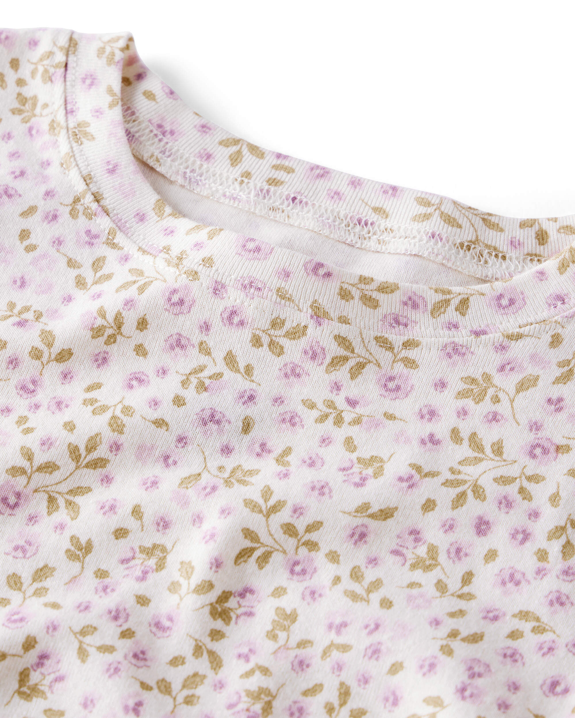 Kid Organic Cotton Pajamas Botanic Muse Print