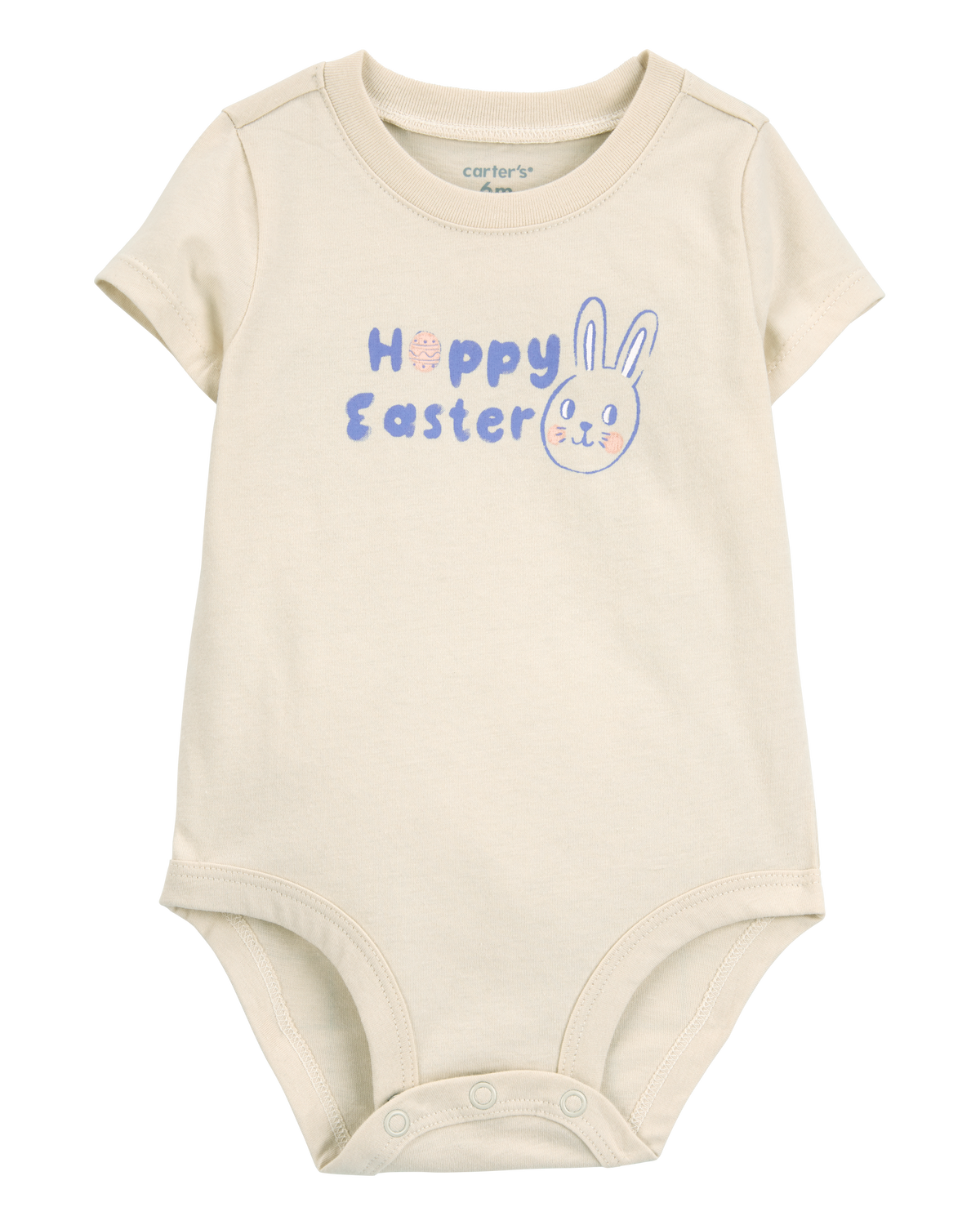 Baby Easter Short-Sleeve Bodysuit - Ivory - Carter's | Carter's Baby Easter Short-Sleeve Bodysuit - Ivory - Carter's | Carter's