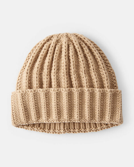baby beanie - camel