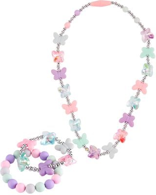 Product image 1 of 3-Piece Butterfly Necklace & Bracelets Set