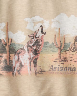Product image 2 of Boys Arizona Western Cotton Pullover Sweatshirt - Brown