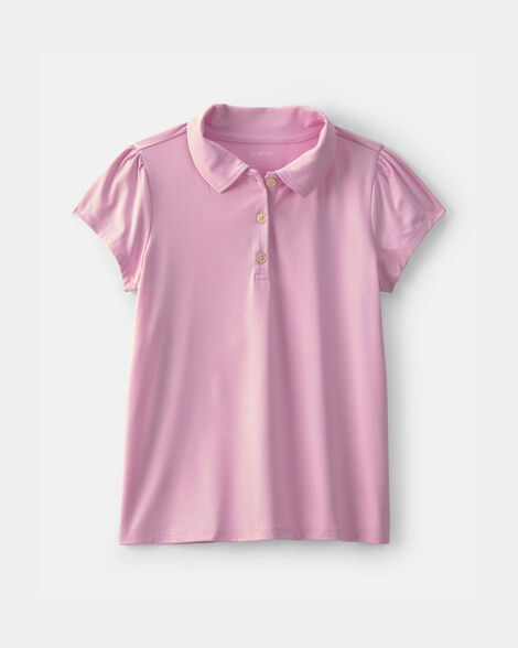 Girls Uniform Polo Shirt - Pink