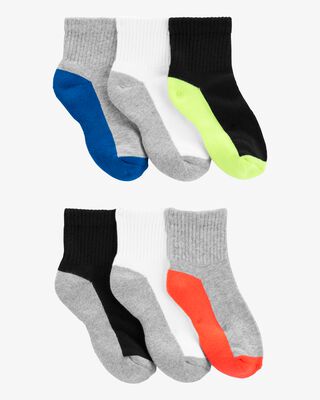 Product image 1 of Kid 6-Pack Ankle Socks